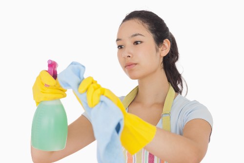 Commercial cleaning team planning a Barnes workplace cleaning schedule
