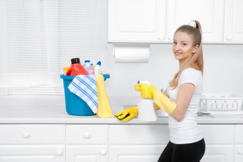 Professional move in cleaning for a Barnes home before furniture arrives
