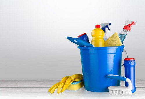 Clean kitchen surface in a Barnes Airbnb turnover service