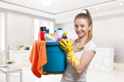 Local curtain cleaning for a Barnes business interior