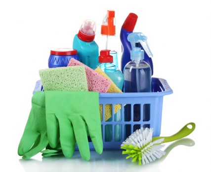 Careful cleaning of wood and stone flooring in Barnes