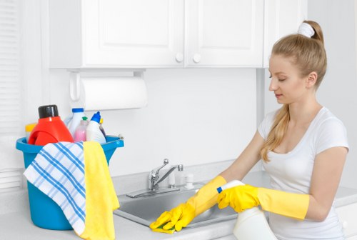 Supervisor reviewing repeated cleaning service issues
